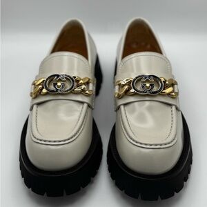 Gucci Interlocking GG Womens Loafers 40